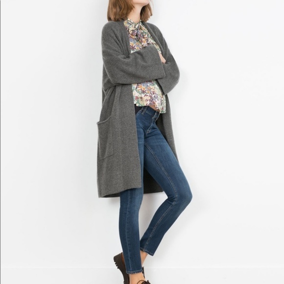 Zara Denim - Zara Skinny Jeans Blue Denim Maternity L Skinny Mum Fit NWT